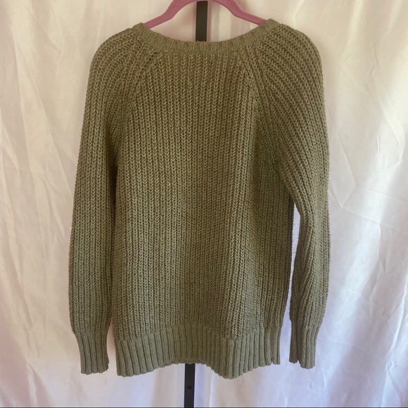 American Eagle Outfitters Green Jegging Sweater M - Picture 5 of 5